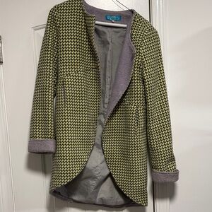 Vintage Houndstooth Jacket